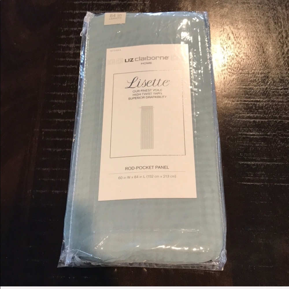 60x84 sheer panel NWT
